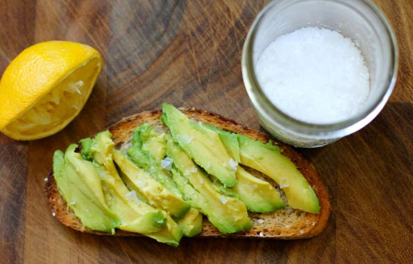 simplest avocado toast